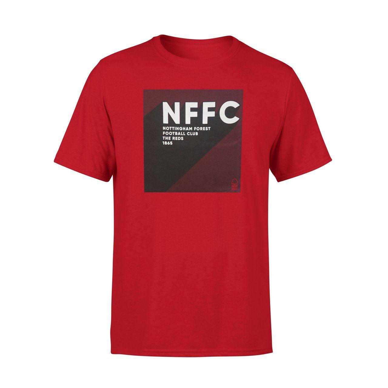 S a Red Square Logo - NFFC Junior Red Square T-Shirt – Nottingham Forest Megastore