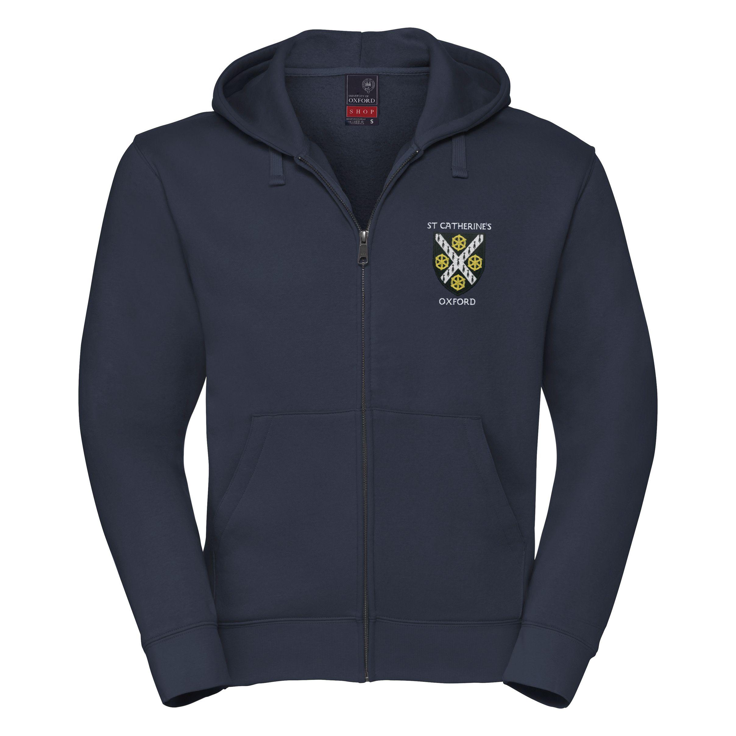 Catherines Clothing Logo - St Catherine's College Zip Hoodie : The University of Oxford Shop