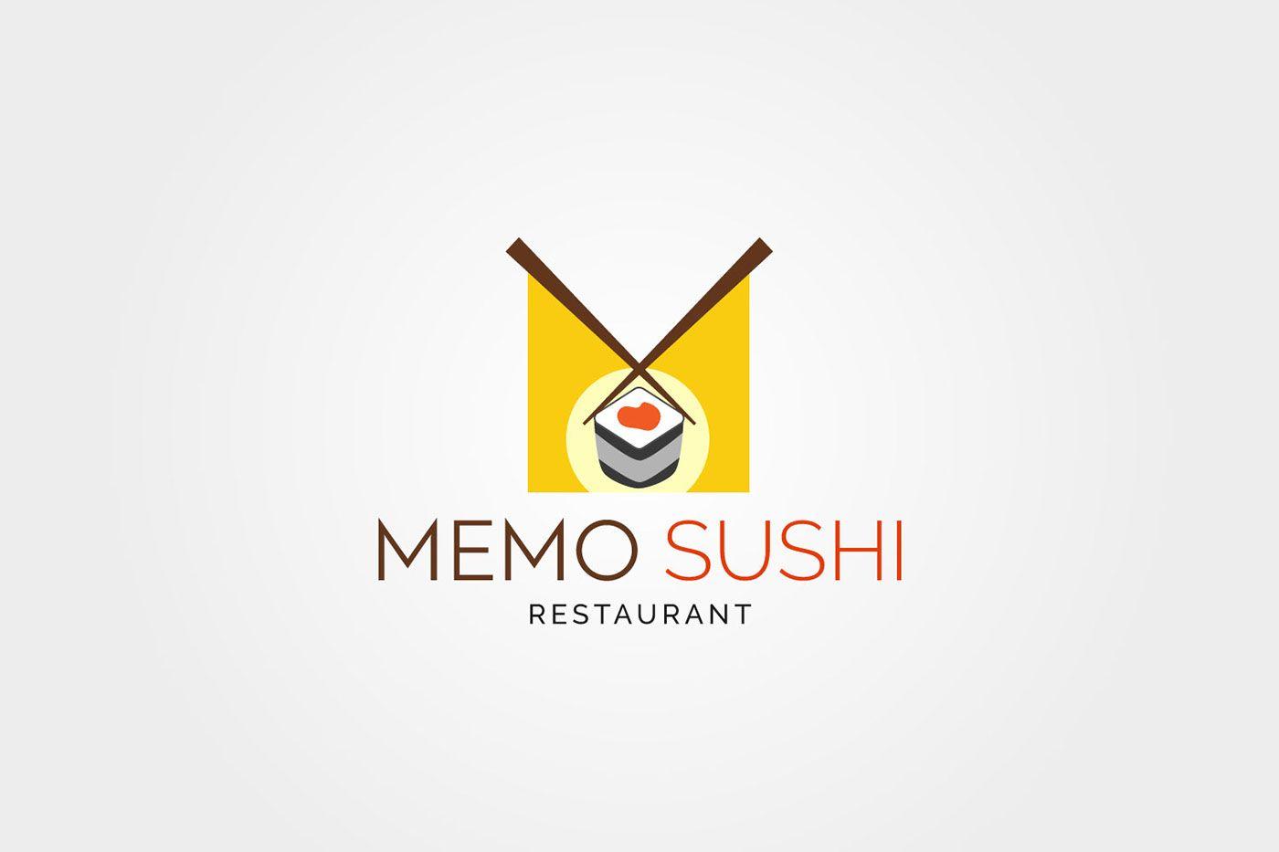 Cool Japanese Restaurant Logo - MEMO SUSHI Restaurant LOGO on Behance