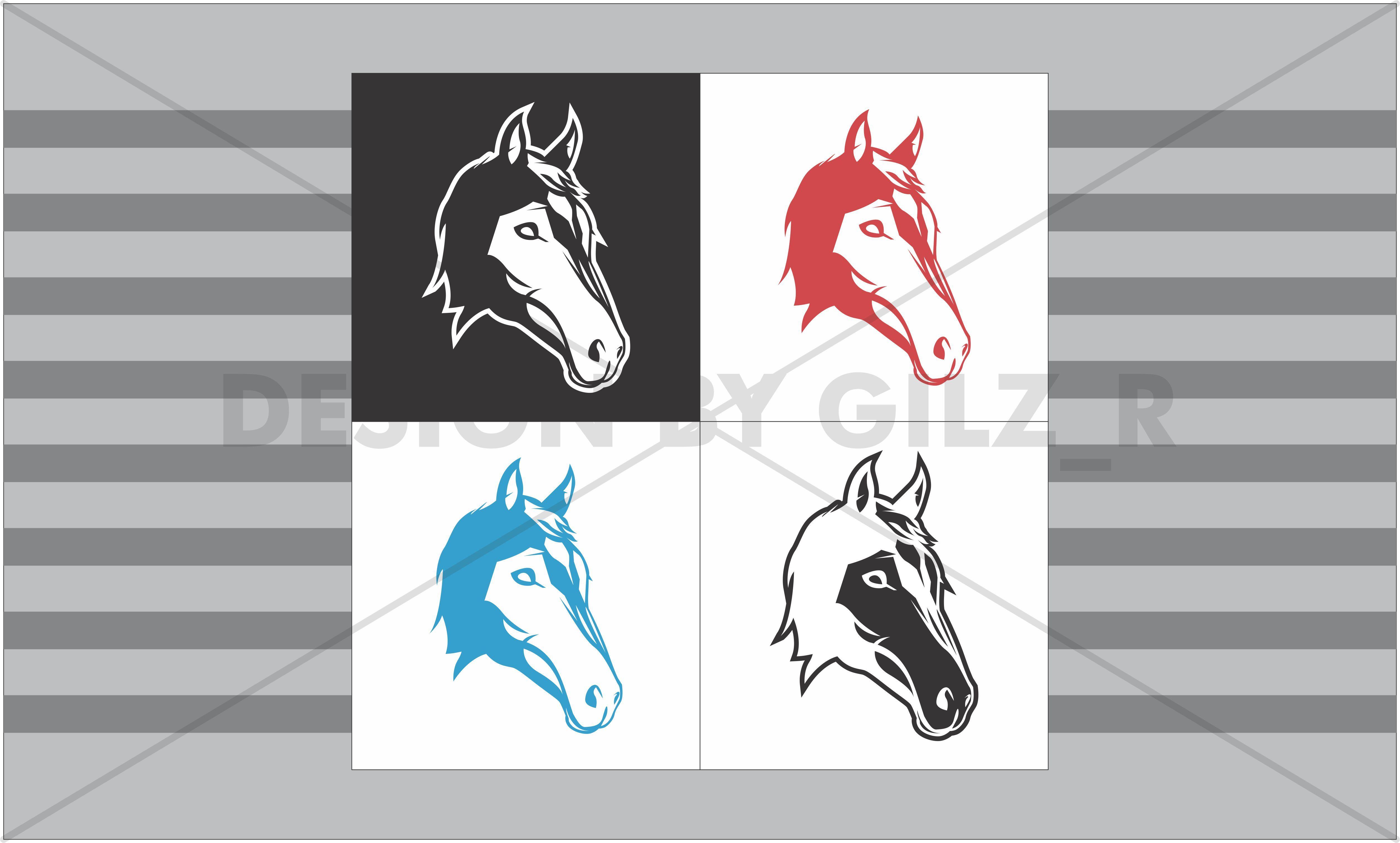 Horse Sports Logo - Horse Logo Design Concept, e sport logo, gaming logo, gaming team ...