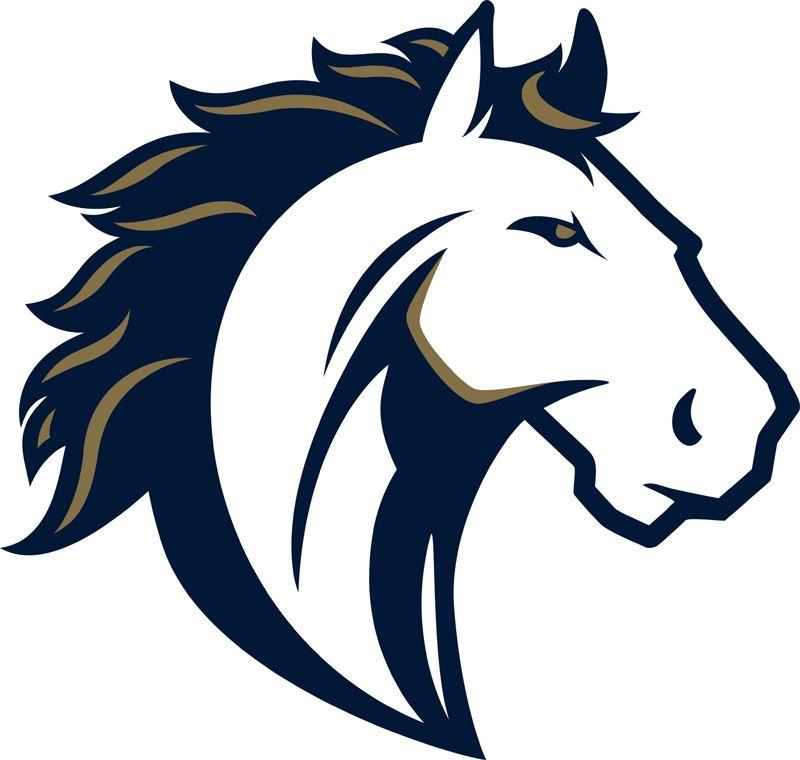 Horse Sports Logo - Blue horse Logos