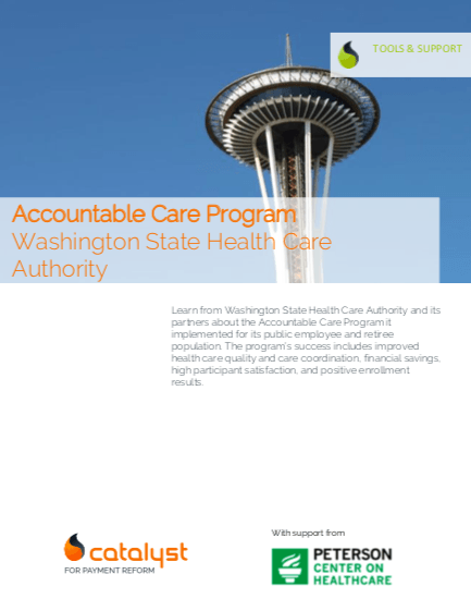 Washington Health Care Authority Logo - Accountable Care Program: Washington State Health Care Authority