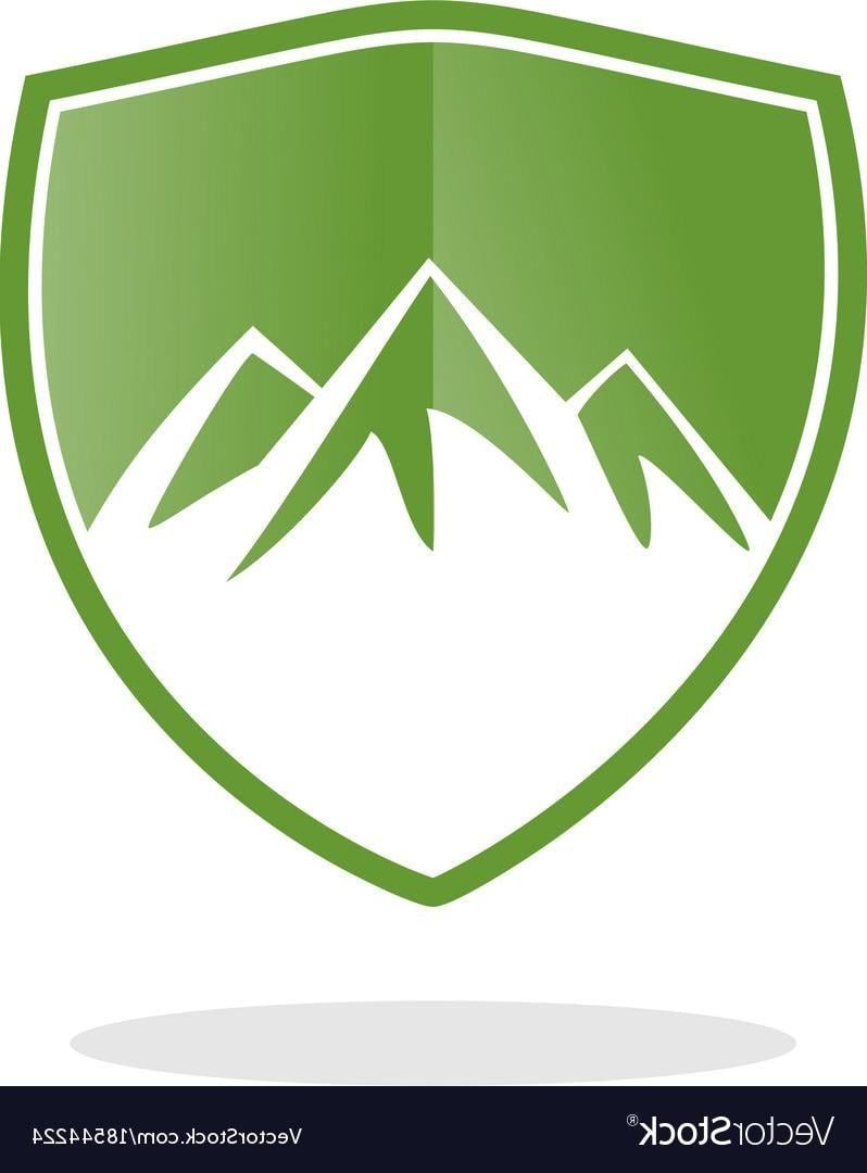 Best Shield Logo - Best Mountain Shield Logo Vector Cdr