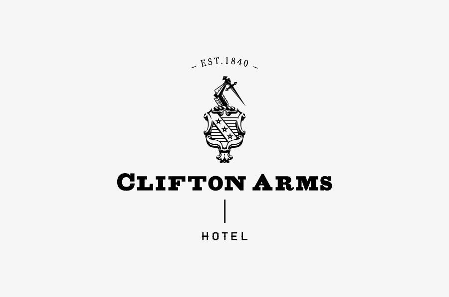 Best Shield Logo - New Logo and Brand Identity for Clifton Arms by Wash - BP&O