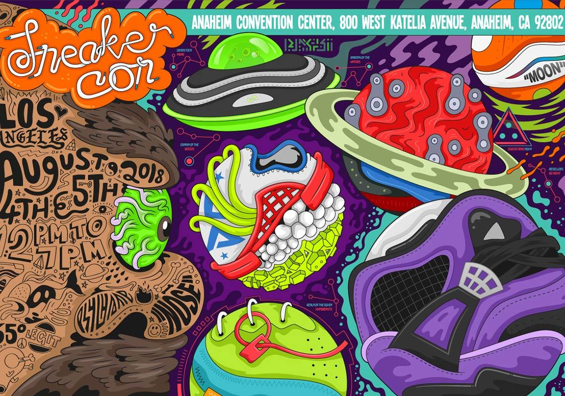 Sneaker Con Logo - Sneaker Con LA 2018 Info
