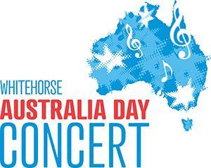 Australia Day Logo - City of Whitehorse Day Concert and Fireworks