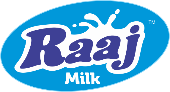 Dairy Food Brand Logo - Raaj Milk Delivers Goodness n Freshness from Your Farming Friends