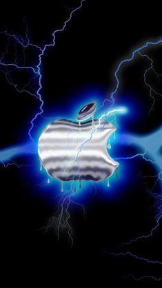 Cool Lightning Logo - Cool Apple Logo image. Apple, Lightning & Fire!
