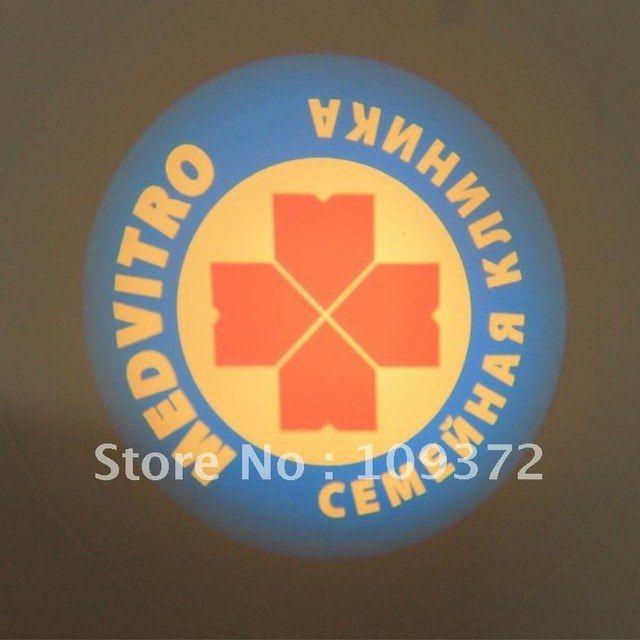 Three F Logo - Three colors glass gobo for logo projector TR Athena F Series of ...