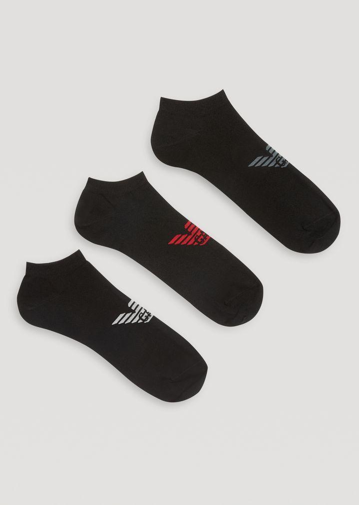 Three F Logo - Three Pair Set Of Socks With Central Logo Detail