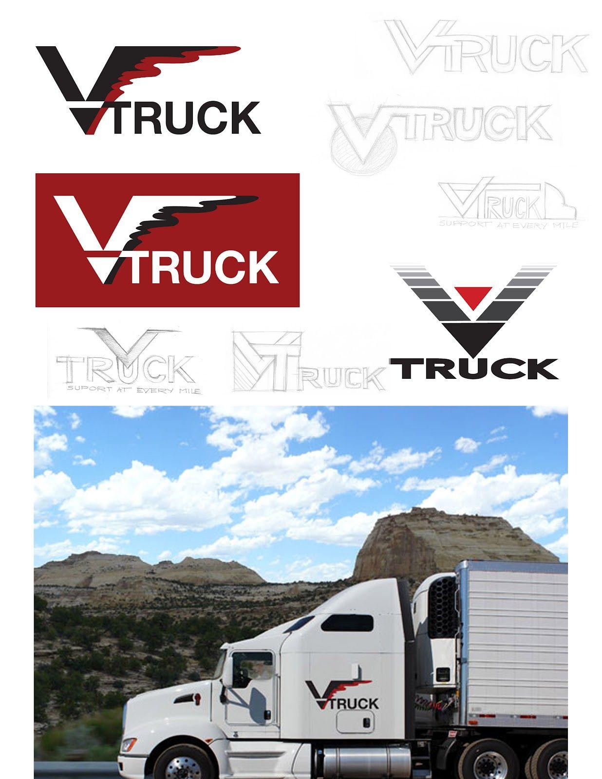 Creative Truck Company Logo - IZ creative point: Logo Design