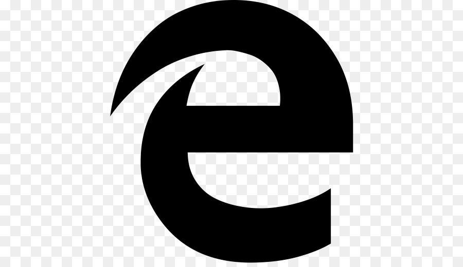 White Microsoft Edge Logo - Computer Icons Microsoft Edge Internet Explorer Web browser - edge ...