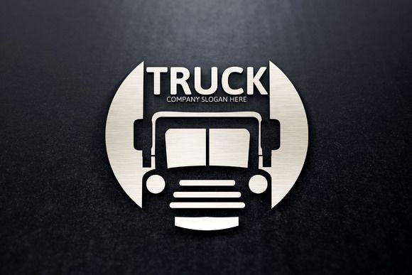 Creative Truck Company Logo - Truck Transport Logo by josuf on Creative Market. Graphics