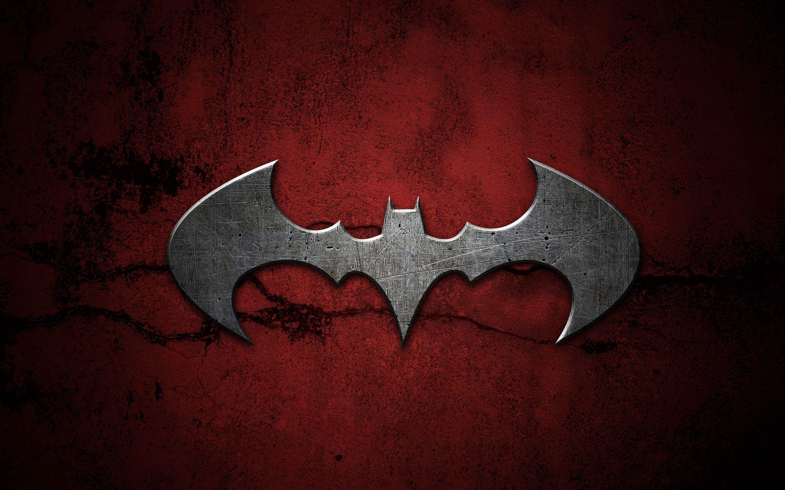 Red Batman Logo - Batman Logo In Red wallpaper