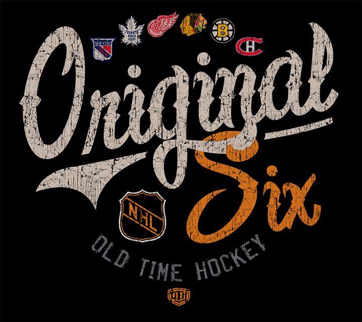 NHL Original 6 Logo - Old Time Hockey / NHL — KARGON