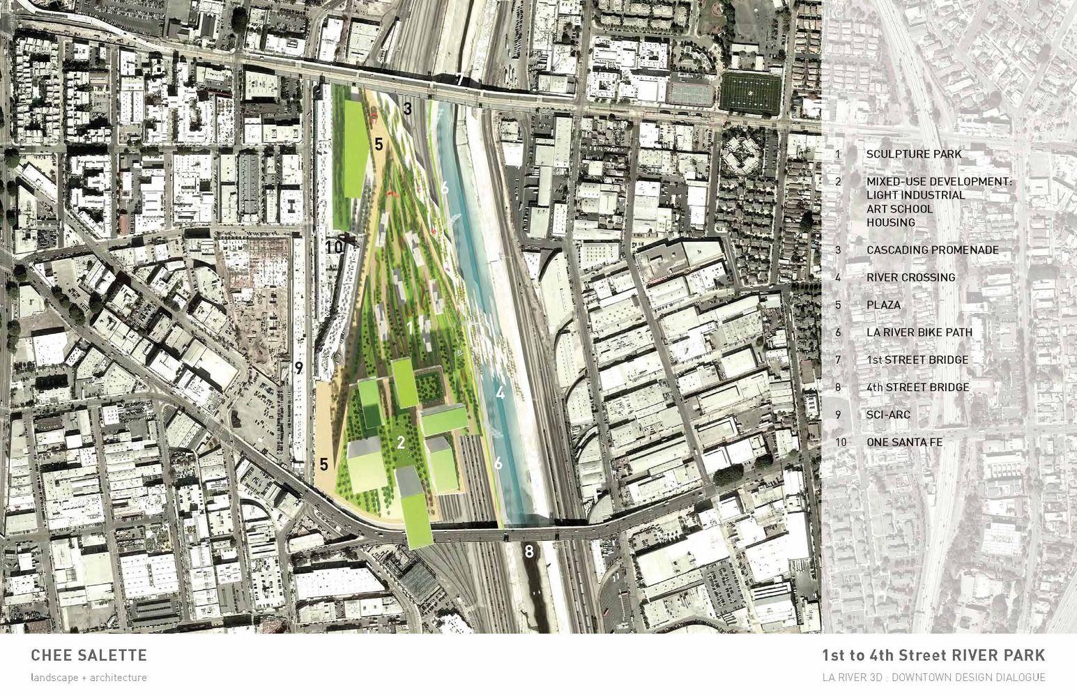Los Angeles Bureau of Engineering Logo - Gallery of 7 Firms Reveal Plans for Los Angeles River Revitalization