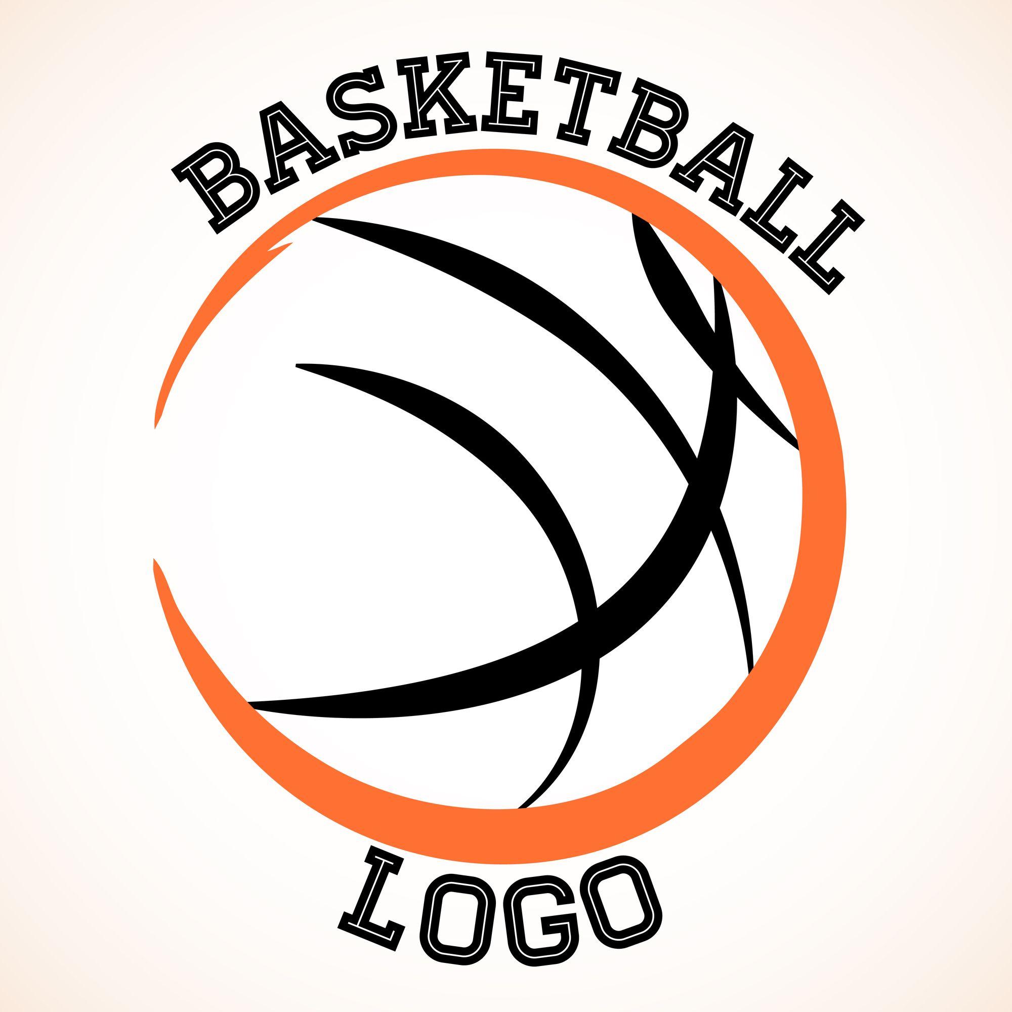 Basketball Vector Logo - Vector basketball team logo on white background. NBA Art & Digital