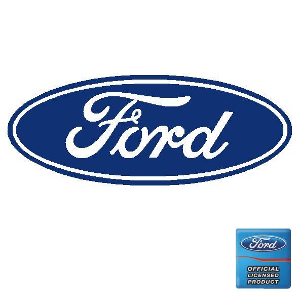 A C in Blue Oval Logo - Ford Oval Decals Stickers - Midnight Blue Colour - Various Sizes ...