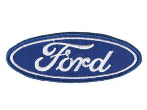 A C in Blue Oval Logo - Ford Oval Logo Iron On Sew On Cloth Patch Os