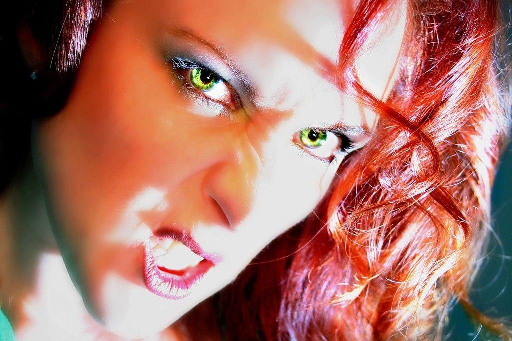Red Hair and Face Logo - 10 warnings about Redheads – The Circular