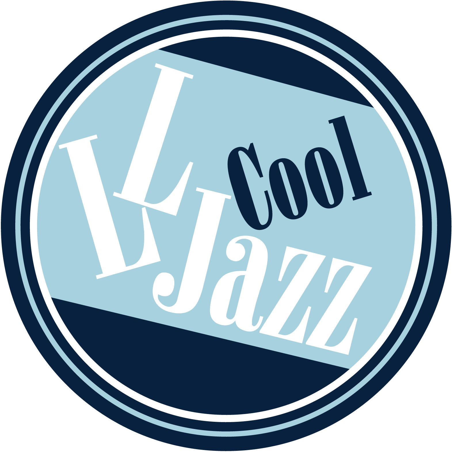 Cool Jazz Logo - LL Cool Jazz logo blue6 | LL. Sydney's coolest jazz duo.