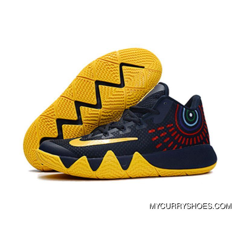 Red and Yellow Nike Logo - Nike Kyrie 4 Red Yellow Latest