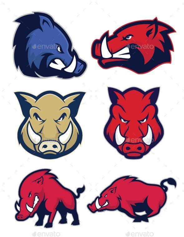 Boar Sports Logo - Pin by Lothapooneoj on Business Flyer Template in 2019 | Animal logo ...