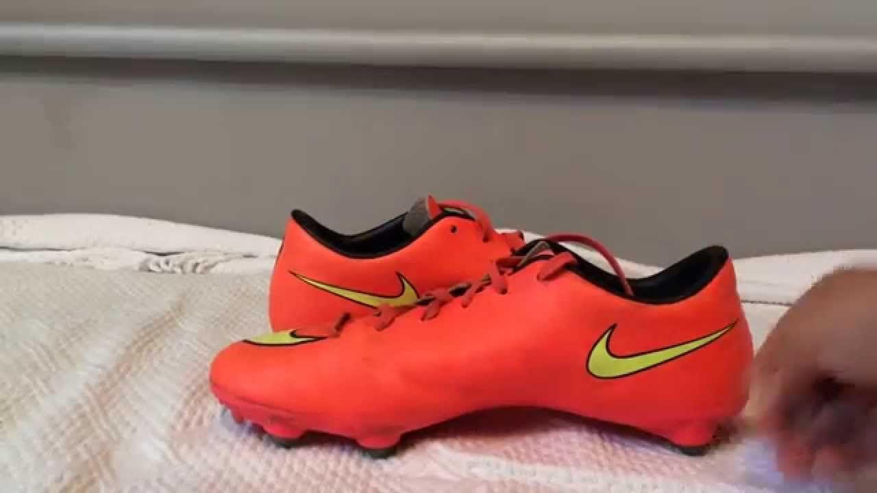 Red and Yellow Nike Logo - Présentation/Nike Mercurial Victory FG RED/YELLOW