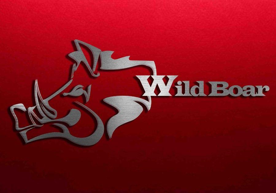 Boar Sports Logo - Entry by rohit215 for Design a Logo Wild Boar for private