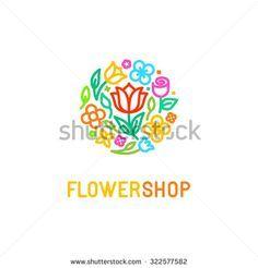 Landscape Flower Logo - Best idea of lady's love logo design image. Logo google, Logo