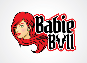 Red Hair and Face Logo - Fashion Logos Samples. Logo Design Guru