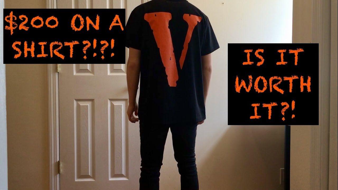 Off White Vlone Logo - VLONE X OFF WHITE T-SHIRT REVIEW | $200 ON A T-SHIRT?! | HIGH END ...