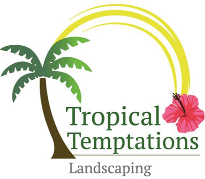 Landscape Flower Logo - Landscape, Hardscape, & Lawn Services. Lakeland & Winter Haven, FL
