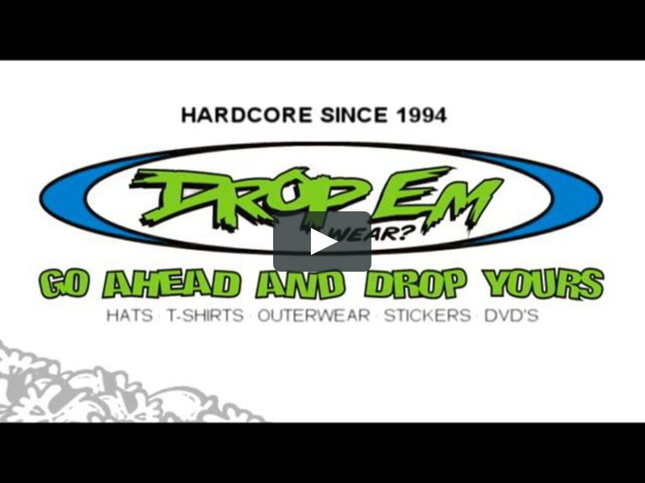 Drop Em Logo - Drop'em Wear AD on the UPSTATE DVD - Throwback on Vimeo