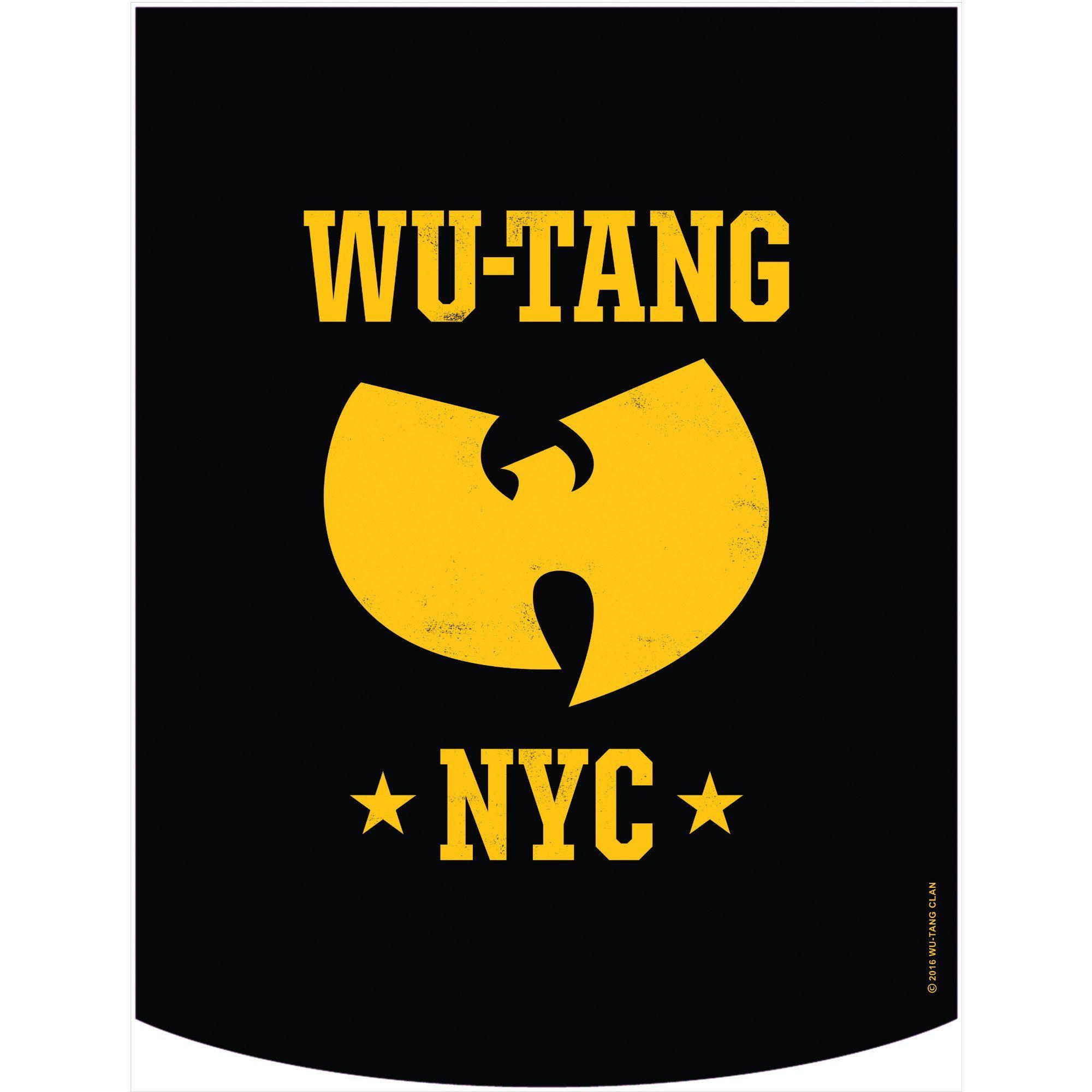Wu-Tang Logo - Wu-Tang Clan Official Yellow NYC Logo Backpack | BOLDFACE