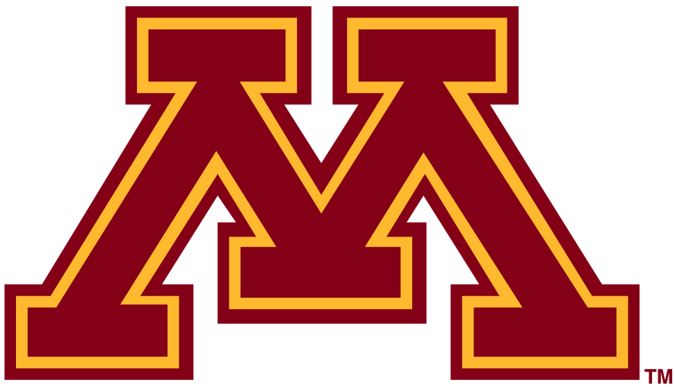 Yellow M Logo - Minnesota Golden Gophers Primary Logo Division I (i M) (NCAA