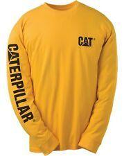 Yellow M Logo - Caterpillar Men's Casual Shirts & Tops