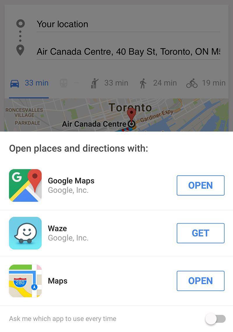 Official Google Maps Logo - Google App Now Lets You Get Directions With Apple Maps or Waze ...