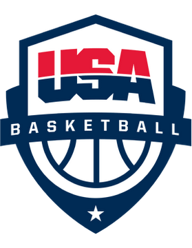 Old Basketball Logo - Brand New: USA Hoops' New Looks