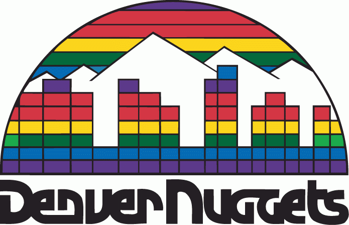 Old Basketball Logo - Denver Nuggets Primary Logo - National Basketball Association (NBA ...