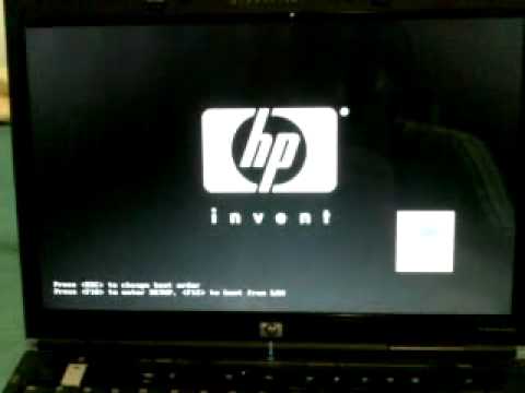 Laptop HP Invent Logo - HP Pavilion dv1340BR, Não dá boot - YouTube