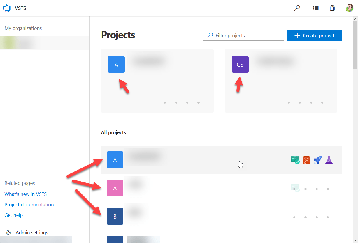 Vsts Logo - Unable to Change Project Image Logo - Developer Community