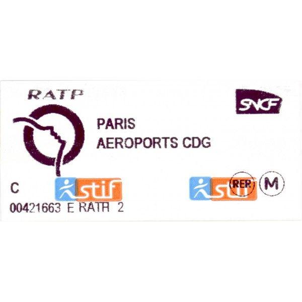 Paris Airport Logo - RER Paris to CDG Airport