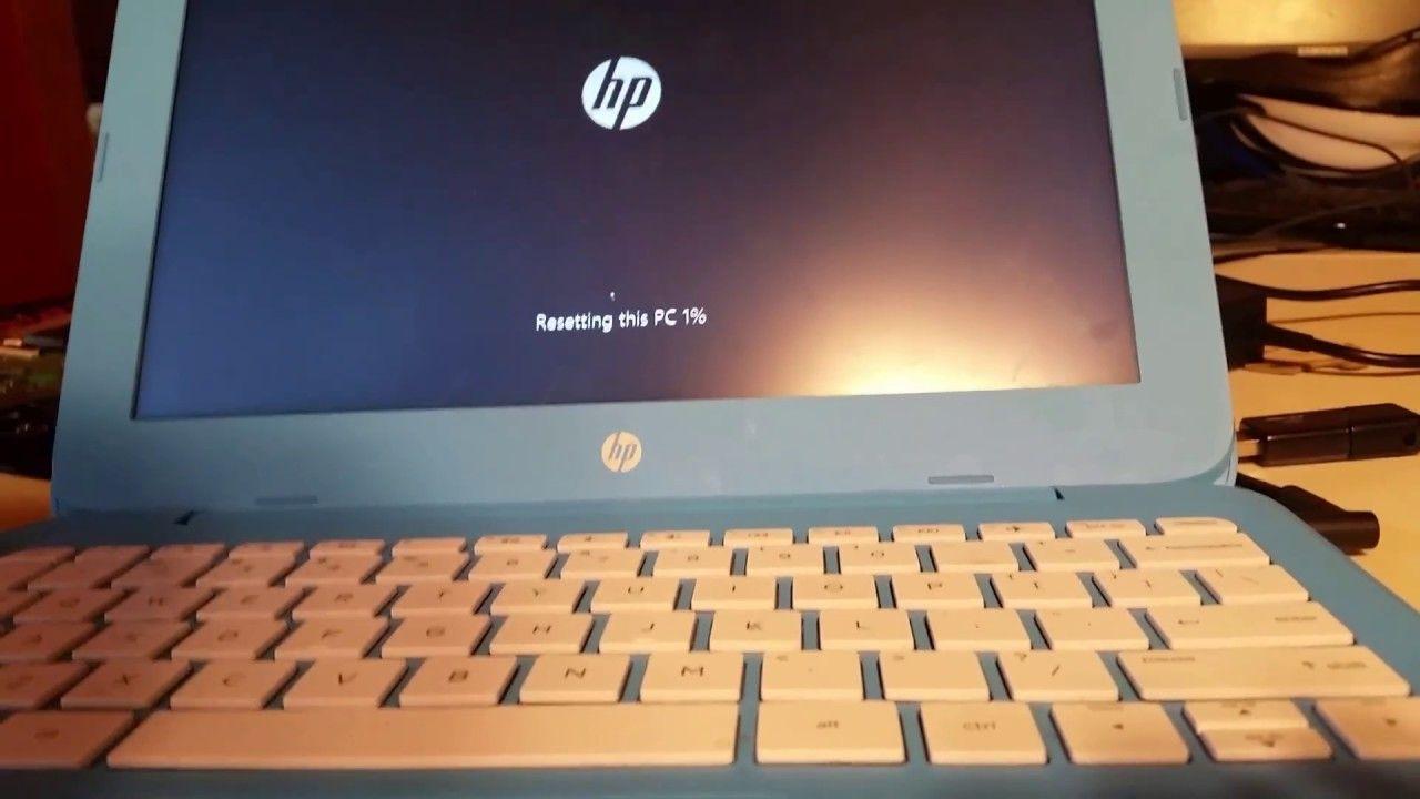 Laptop HP Invent Logo - How to reset fix HP Stream in endless loop of not booting to windows ...