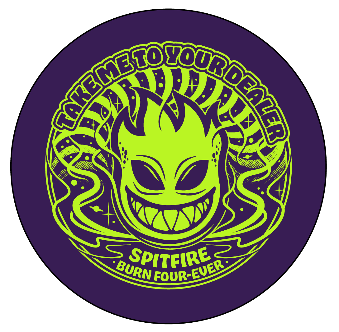 Spitfire Wheels Logo - Spitfire Cory Kennedy wheels - Fonts In Use