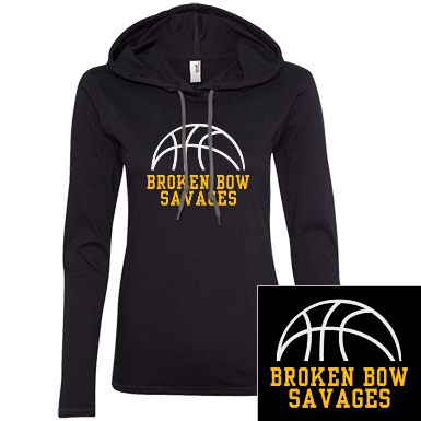Broken Bow Savages Logo - Broken Bow High School Long Sleeve Custom Apparel and Merchandise ...