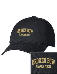 Broken Bow Savages Logo - Broken Bow High School Savages Hats - Adjustable Caps