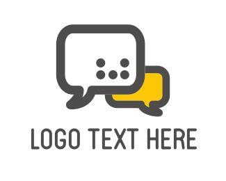 Speech Bubble Phone Logo - Phone Logos | Phone Logo Design Maker | BrandCrowd