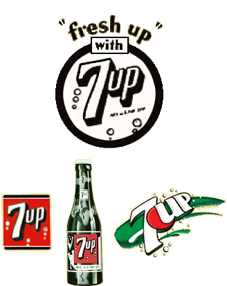 Vintage 7Up Logo - Spotlight on Golden Age Advertising | 7-Up Lemon-Lime Soda