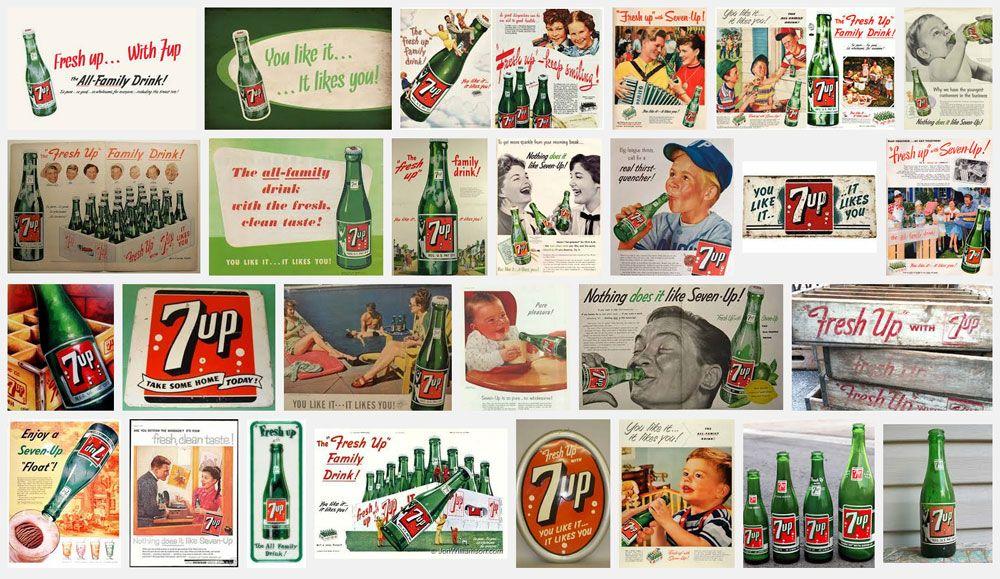 Vintage 7Up Logo - Brand New: New Logo and Packaging for PepsiCo's 7up